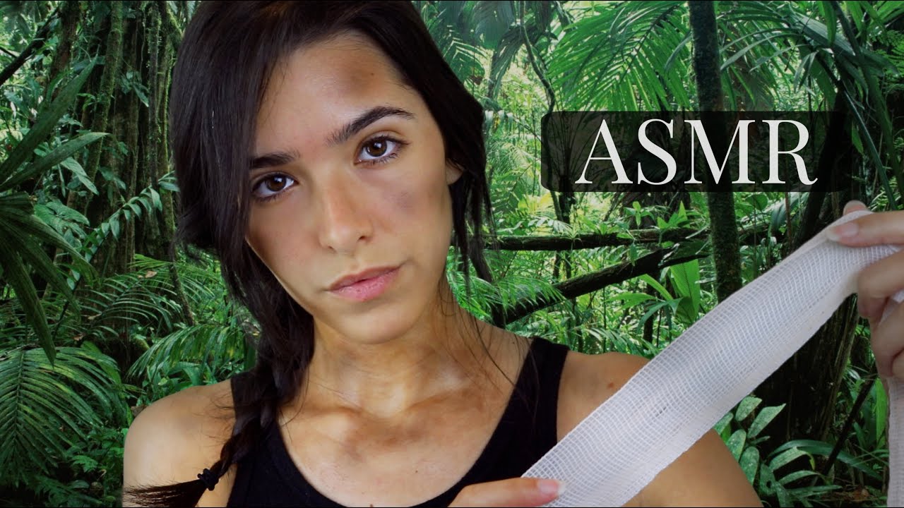 Lara Croft Takes Care Of You (ASMR Glow) - ASMR.ca